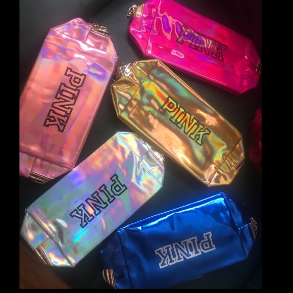 Makeup Bags Pink Inspired Assorted Colors - Picture 2 of 14